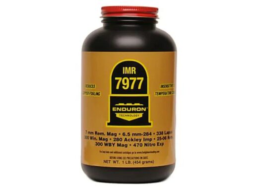 imr 7977 powder in stock... IMR is a brand in the Hodgdon Powder Company lineup. HODG_VERTICAL_LOGO3. Hodgdon Powder